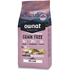 OWNAT grain free PRIME mini jagnjetina 1kg