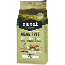 OWNAT grain free PRIME piščanec&puran 3kg