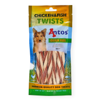 Antos Chicken&Fish Twists - 100g