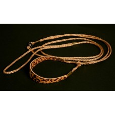 Razstavna vrvica rjave barve - ¤ 4mm, dolžine 0,95m
