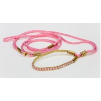 Razstavna vrvica pink barve - ¤ 2,5mm, dolžine 1,25m