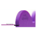 Gravirna ploščica KROG vijola - velika