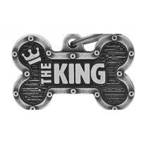 Gravirna ploščica BRONX "THE KING" - velika