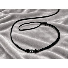 Unikatna "Pandora" razstavna vrvica- ¤ 3-4mm, dolžine 1,20m