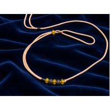 Unikatna "Pandora" razstavna vrvica- ¤ 3-4mm, dolžine 1,20m