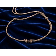 Unikatna "Pandora" razstavna vrvica- ¤ 4mm, dolžine 1,20m - 003
