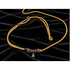 Unikatna "Pandora" razstavna vrvica- ¤ 4mm, dolžine 1,20m - 004