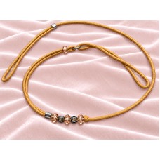 Unikatna "Pandora" razstavna vrvica- ¤ 4mm, dolžine 1,20m - 006