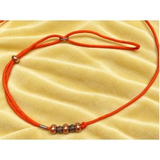 Unikatna "Pandora" razstavna vrvica- ¤ 4mm, dolžine 1,20m - 022